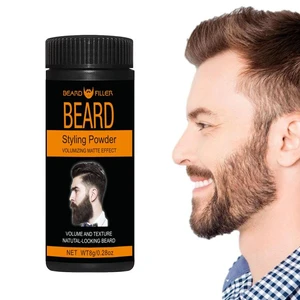 Safe Beard Texturing Stick 8g Non-Sticky Mustache Styling Volumizing Natural Beard Powder Stick Thick Tool Long Lasting Cover