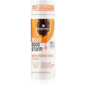 essence Hello, Good Stuff! 2% BHA & Papaya normalizační tonikum k redukci kožního mazu 100 ml