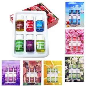 6pcs Essential Oil Natural Plant Aromatherapy Aromas Water-soluble Oil Perfume Special for Humidifier Relieve Stress Fatigue