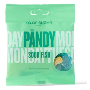 PÄNDY Candy sour fish gumové bonbony 50 g