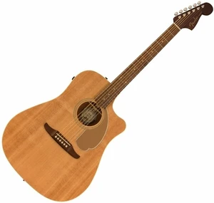 Fender Redondo Player Natural Elektroakustická kytara Dreadnought