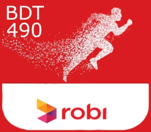 Robi 490 BDT Mobile Top-up BD