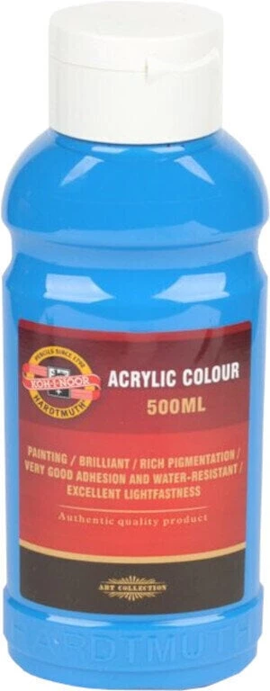 KOH-I-NOOR 0162740051LP Peinture acrylique 400 Light Blue 500 ml 1 pc