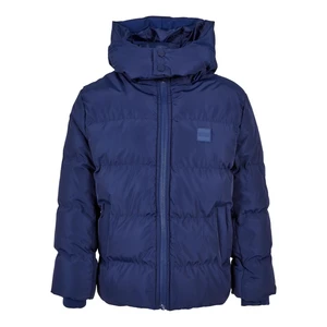 Chlapecká bunda Puffer s kapucí spaceblue