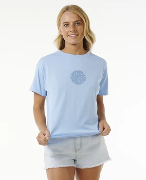 Rip Curl T-shirt ICONS OF SURF RELAXED TEE Mid Blue