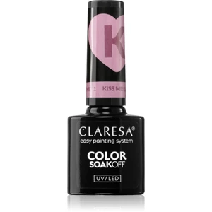 Claresa SoakOff UV/LED Color Kiss Me gélový lak na nechty odtieň KISS ME 1 5 g