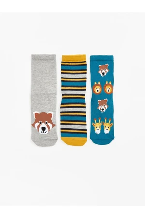 LC Waikiki 3-Piece Boys' Crew Neck Socks