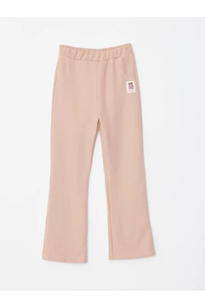 LC Waikiki Basic Girls' Sweatpants with Elastic Waist