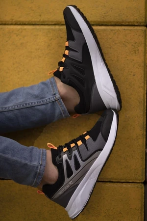 Riccon Black Smoked Orange Unisex Sneaker 0012705