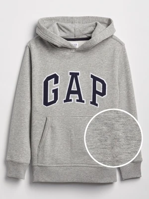 Grey Boys' Children's Sweatshirt GAP Logo hoodie