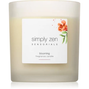 Simply Zen Sensorials Blooming Fragrance Candle vonná svíčka 120 g