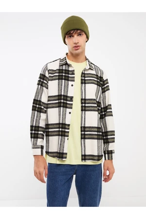 LC Waikiki Regular Fit Long Sleeve Plaid Men's Lumberjack Shirt