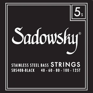 Sadowsky Black Label SBS-40B Struny do gitary basowej 5-strunowej