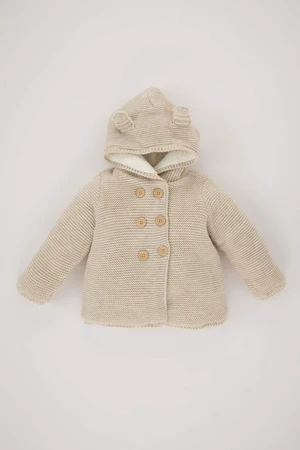 DEFACTO Regular Fit Hooded Cardigan