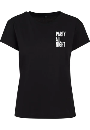 Women's all-night T-shirt black