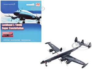 Lockheed WC-121N Transport Aircraft "Draggin Lady VW-1" (1967) United States Navy "Airliner Series" 1/200 Diecast Model by Hobby Master