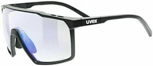 UVEX MTN Perform Small V Black Mat/Variomatic Litemirror Blue Okulary rowerowe