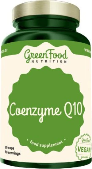 GREENFOOD NUTRITION Coenzym Q10 60 kapslí