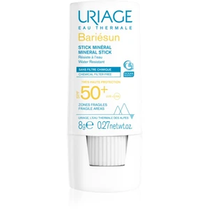 Uriage Bariésun Mineral Stick SPF 50+ minerální ochranná tyčinka na citlivá místa SPF 50+ 8 g