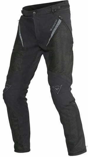 Dainese Drake Super Air Tex Black/Black 44 Štandard Textilné nohavice