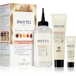 Phyto Color barva na vlasy bez amoniaku odstín 10 Extra Light Blonde 1 ks