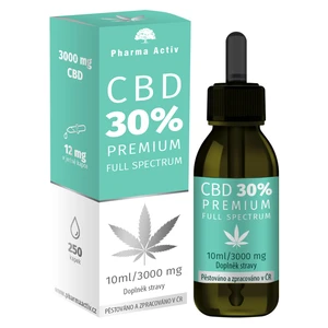 PHARMA ACTIV CBD 30% premium 3000 mg Full Spectrum 10 ml