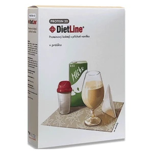 DIETLINE Protein 20 koktejl vanilka 3 sáčky