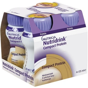 NUTRIDRINK Compact protein příchuť káva 4 x 125 ml