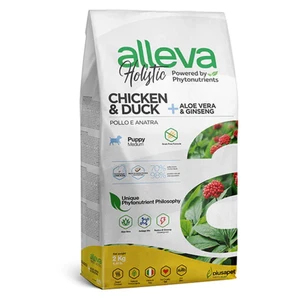 ALLEVA Holistic Puppy/Junior Medium Chicken&Duck granule pro štěňata 2 kg