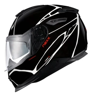 Nexx Y.100 B-Side Black/White S Helm