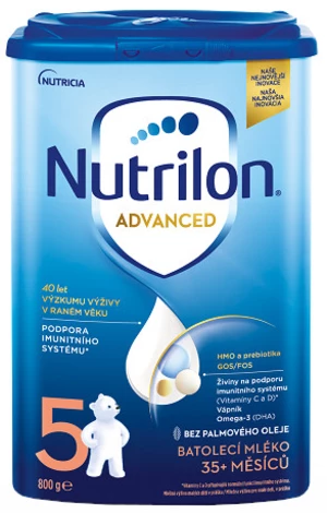 NUTRILON Nutrilon Advanced 5 batolecí mléko 800 g