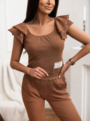 Jumpsuit brown Cocomore amgKB1360.R59