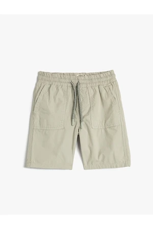 Koton Shorts - Gray - Normal Waist