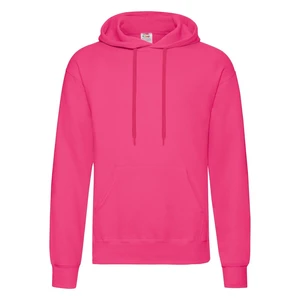 Men's Pink Hooded Sweat Fruit of the Loom