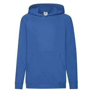 Blue Fruit of the Loom Kids Hoodie