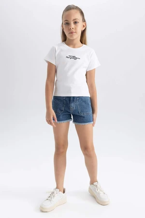 DEFACTO Girl Cargo Fit Short