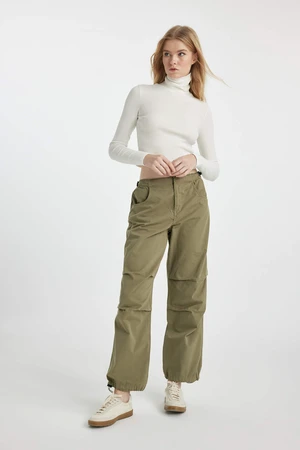 DEFACTO Parachute Wowen Fabrics Pants