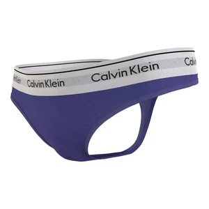 Calvin Klein Underwear Woman's Thong Brief 0000F3786EFPT Navy Blue