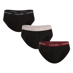 3PACK men's briefs Calvin Klein black