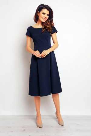 Infinite You Woman's Dress M084 Navy Blue