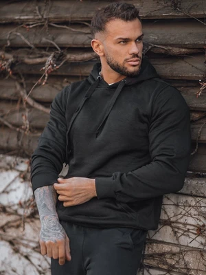 Black men's tracksuit Dstreet