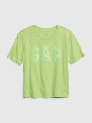 Children's T-shirt organic logo GAP - Girls