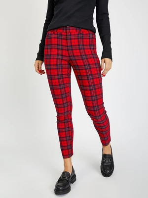 GAP Checkered Skinny Bi-Stretch Trousers - Women