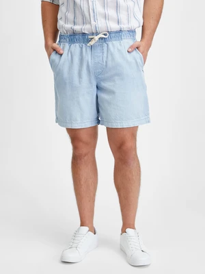 GAP Denim Shorts with Elasticated Waistband - Men