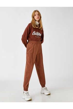 Koton High Waist Jogger Sweatpants