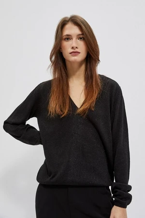 Sweater with neckline