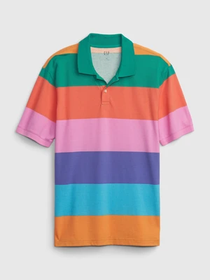 GAP Striped Polo T-shirt - Men