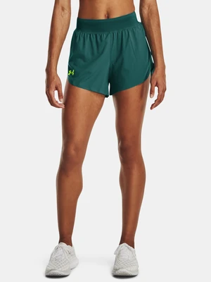 Under Armour Shorts UA LIGHTER THAN AIR Short-GRN - Women