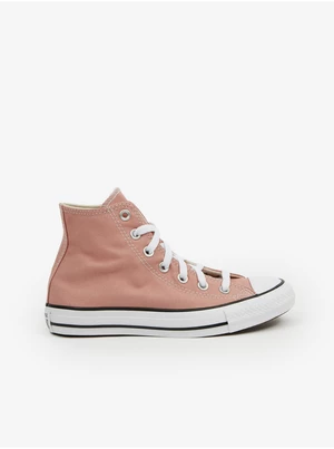 Starorůžové dámské kotníkové tenisky Converse Chuck Taylor All St - Dámské