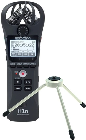 Zoom H1n Tripod SET Grabadora digital portátil